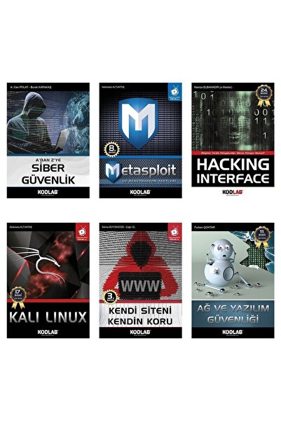 Genel Markalar Siber Güvenlik Eğitim Seti / Kolektif / Kodlab Yayın Dağıtım / 2023110071126