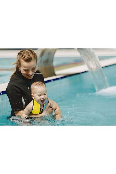 Babyjem Baby - Children's Sea Pool Swimming Vest - 1 - 5 Years - Orange