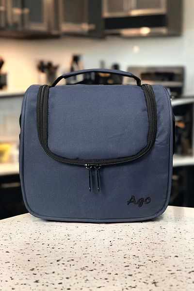 AGOÇANTA Dark Blue Hot Cold Holder Thermos Bag