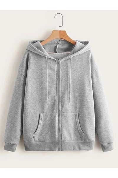 EXPECTED Unisex Oversize εποχιακή φούτερ με κουκούλα