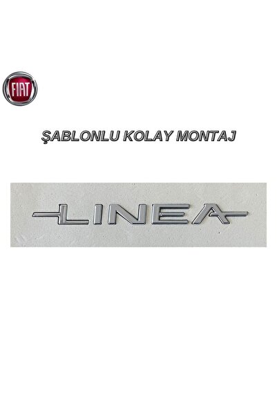 İthal FİAT LİNEA BAGAJ YAZISI ŞABLONLU KOLAY MONTAJ