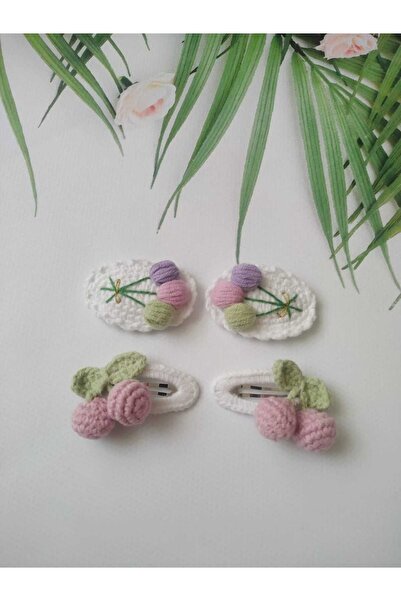 Kadın Girişimciler Atölyesi Pachet de 4 accesorii de păr organice colorate - ...