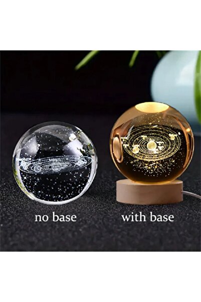 BŞK VİRGO Kristal Küre Gece Lambası