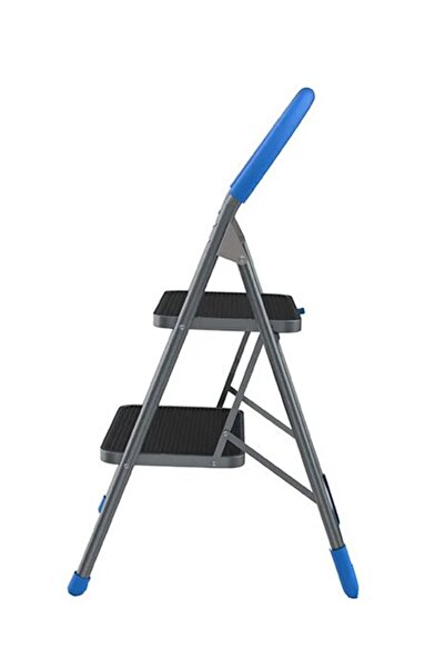 Reyo Kaliteli 2 Basamaklı Katlanır Geniş Merdiven 150kg Kapasite