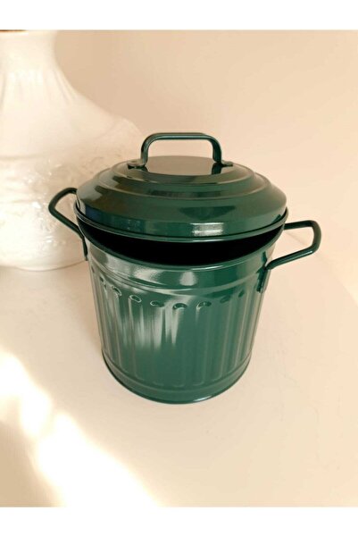 Panoramas Home Galvanized Counter Top Garbage Bin 4 Lt