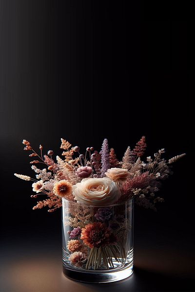 Paşabahçe Cylinder Table Top Glass Vase, Cylinder Flower Pot Candle Holder 10X10 cm