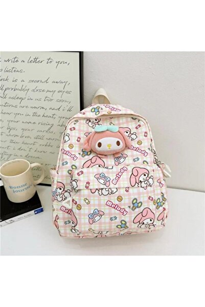 LA'FESTİN Sanrio Hello Kıtty Kuromi My Melody İlkokul Anaokul Sırt Çantası