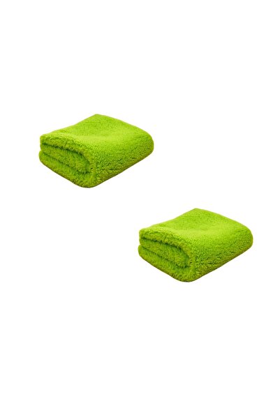 VİSCOMOP Mandallı Mop Aparatı Yedek Bezi 2'li (YEŞİL)