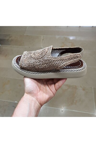 BRGL ŽENSKI FUSPETLI Y Mekan đon M Makrame PLETENE SANDALE