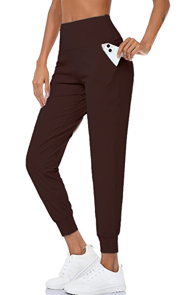 OXVİN Ψηλόμεσο γυναικείο φούτερ Jogger και κολάν