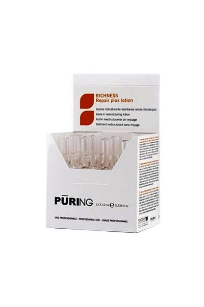PURING Richness Repair Plus - 12x10ml Repairing Hair Lotion