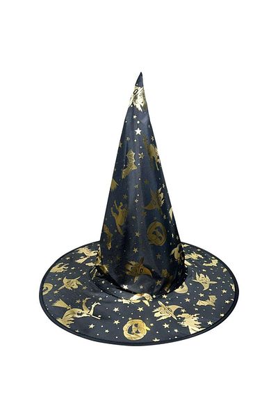 DÜVENCİ TİCARET Patterned Halloween Witch Hat