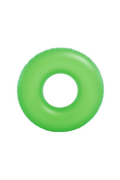 Intex Neon inflatable Bagel - Colorful Phosphorescent Sea Ring - 91 cm