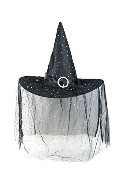 DÜVENCİ TİCARET Patterned Halloween Witch Hat