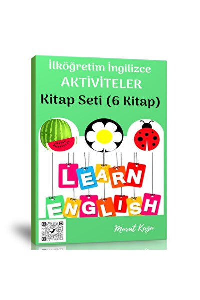 Enine Boyuna Eğitim كتاب أنشطة اللغة الإنجليزية الابتدائية مجموعة 6 كتب
