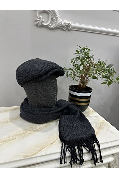 Tommy Shelby KASKET ŞAPKA VE ATKI SETİ