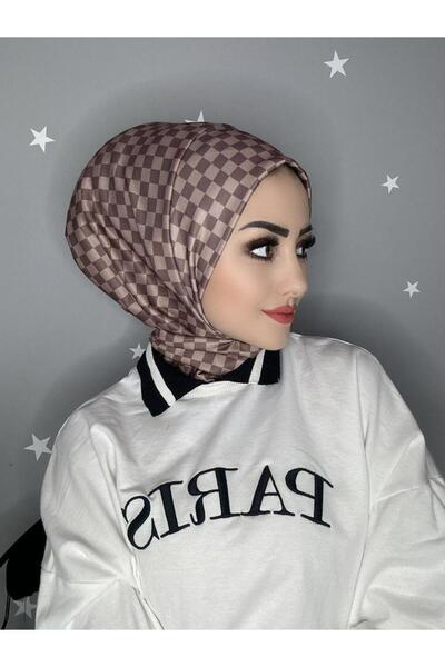 OykumBone DC21 MUSULMAN Hijab practic gata cu model, cu închidere cu capse, pentru zi cu zi și șapcă de piscină, eșarfă șal pentru femei