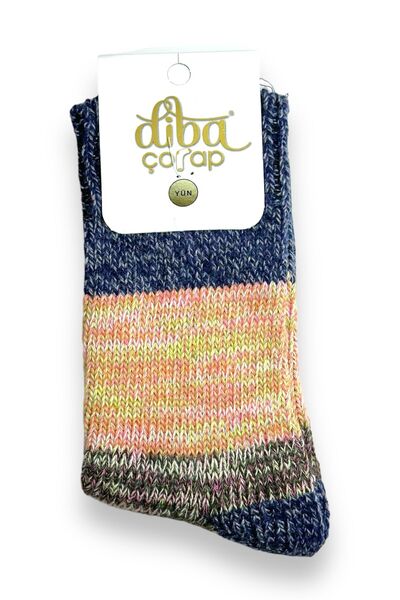 Nitesheys Real Wool Winter Thick Women's Knitting Color Socks