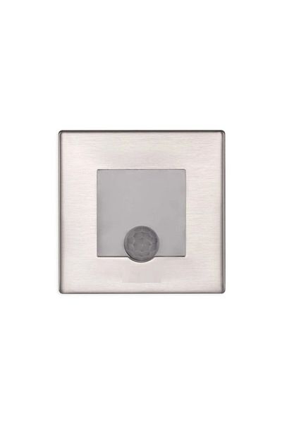 Cata 1.5 W Stair Lighting Arm with White Light Sensor - Satin Square CT-5183B