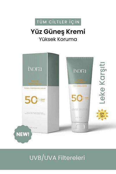 Ixora 50 Spf Blemish Face Sunscreen - Anti 50 ml