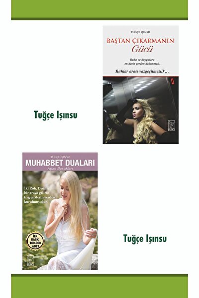 Feniks Yayınları Muhabbet Duaları-baştan Çıkarmanın Gücü 2'li Set