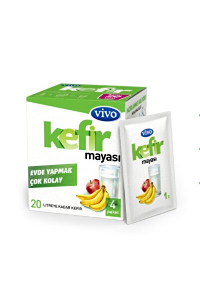 vivo Kefir Mayası 4 gr (Helal Sertifikalı)