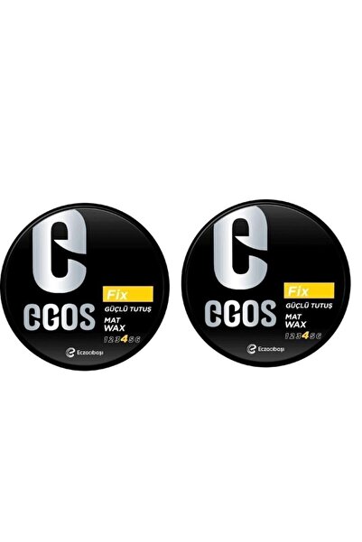 Egos Wax Fix Güçlü Tutuş Mat Görünüm Süper Wax 100 /ml X 2 Adet ...._847