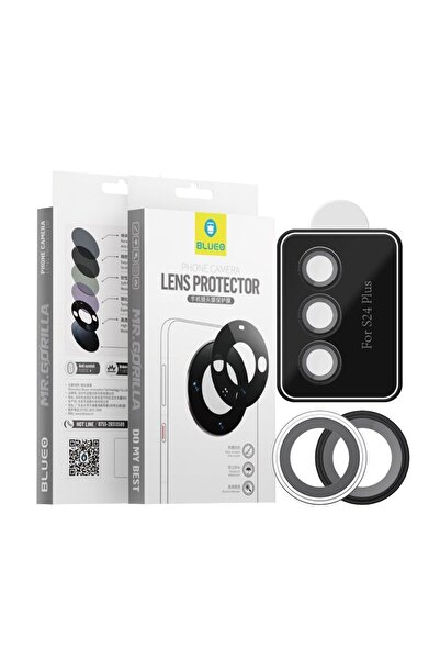 BLUEO واقي عدسة الكاميرا سامسونج S24 بلس أسود