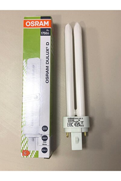 Osram Plc Lamba 26w/840 2p 4000 Kelvin 1750 Lümen Günışığı Boy:16.5cm ( 10w-13w-18w Yerine Olmaz )