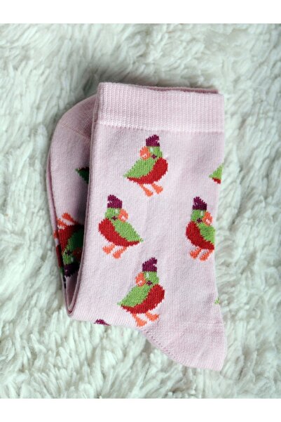 Buluş Organic 12 броя детски памучни чорапи с шарки - органични