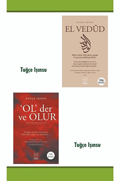 Feniks Yayınları El Ve Dud-'ol'der Ve Olur 2'li Set