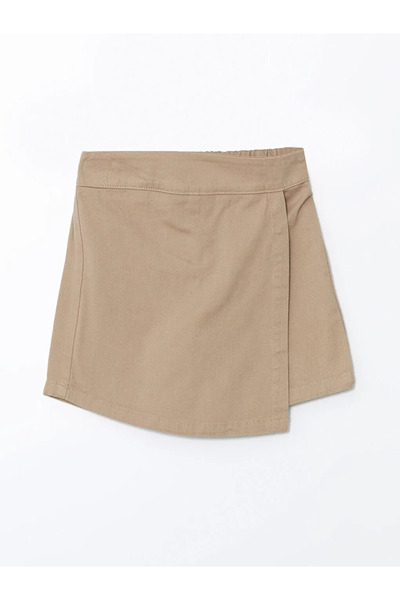 LC Waikiki LCW Kids Beige Cool Comfortable Shorts Skirt