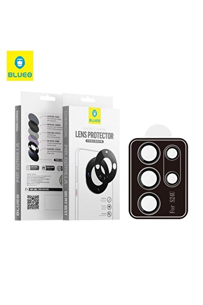BLUEO Samsung S24 Ultra - واقي عدسة الكاميرا باللون الأسود