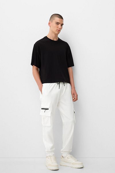 Bershka Cargo Jogger Pants
