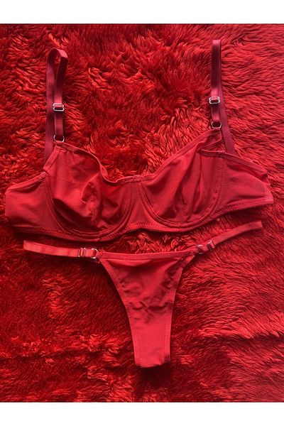 KİVİK WOMEN'S BALANED STYLISH TOWEL BRA SET