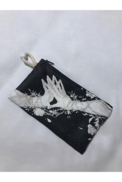 owl bag Art Meeting Hands Design cu modele Suport stilou-portofel