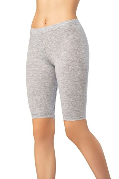 KOTA 1 komad sive Pamučni džersej legginsa preko kolena