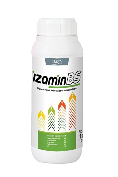 İZTAR ORGANİK GÜBRE Aminoasit Hayvansal Menşeli Organik Gübre ( Izamin Bs) 1 Lt
