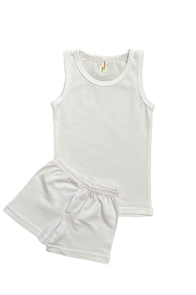 elmas kids Boy's Cotton White Athlete Boxer Set