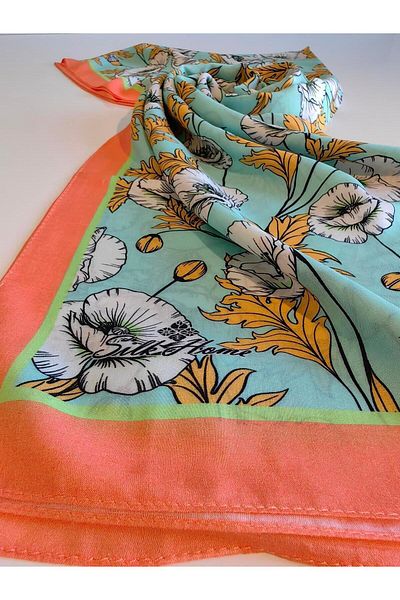 Silk Home Σάλι Οικολογικής Βισκόζης - SILK HOME 9022-08