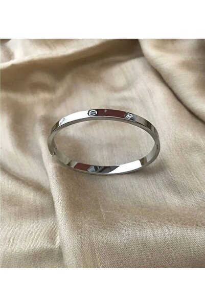 MEVATECH سوار نسائي سميك من الفولاذ باللون الذهبي - جودة