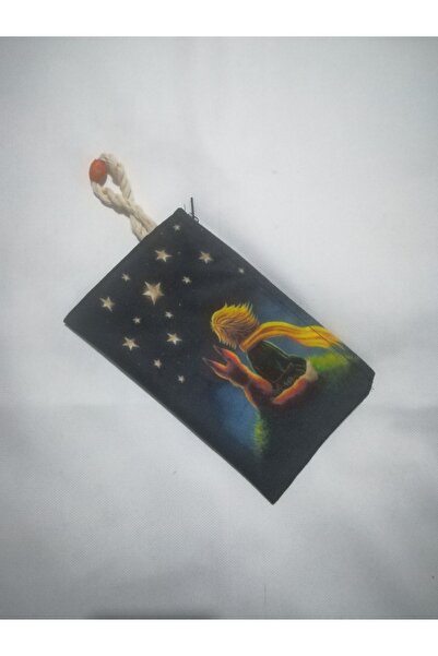 owl bag Платнена несесер-портфейл с шарен дизайн „Малкият принц“