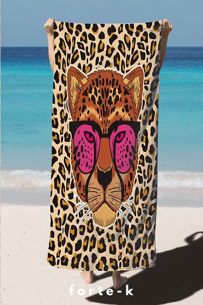 Fortek Home Large Size Pajama Towel - 75x150 cm (Summer)