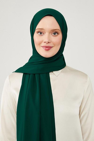 Levidor Σάλι Elegance Emerald με απλό σχέδιο