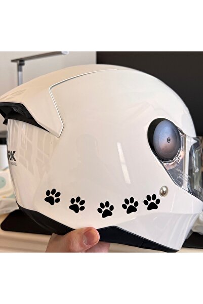 BENİMSER REKLAM Kedi Patisi Motorsiklet, Laptop, Kask, Araba Sticker 8'li