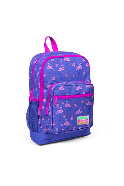Coral School Backpack - High Coral High Flamingo - 23112
