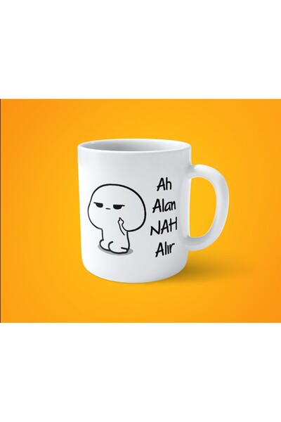 hesaplisiburada Ah Alan Nah Alir Espirli Printed Mug