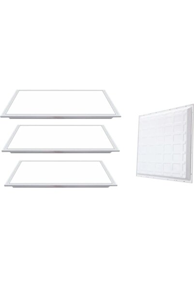 Genel Markalar 60x60 Backlight Led Panel Tavan Armatür Sıva Altı Beyaz Işık 40w 10 Adet