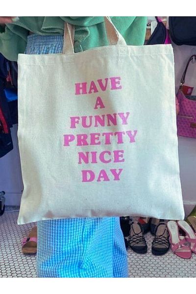 Cemira Inteligent Rhombus Patterned Thick Tote - Cloth, Shopping and Book Bag