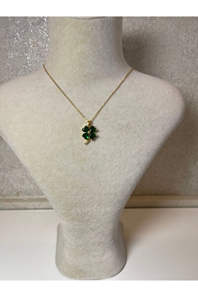 AYSLİNE Yonca kolye